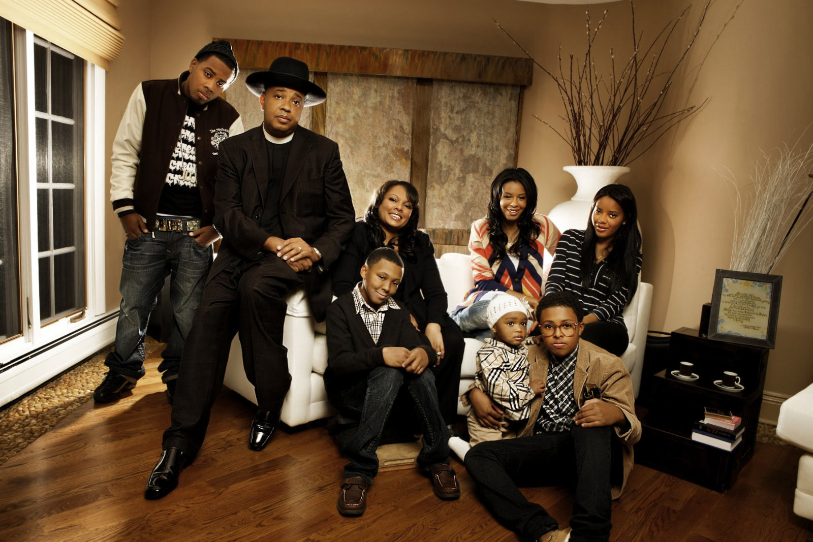Rev Run and Justine Simmons: Family First