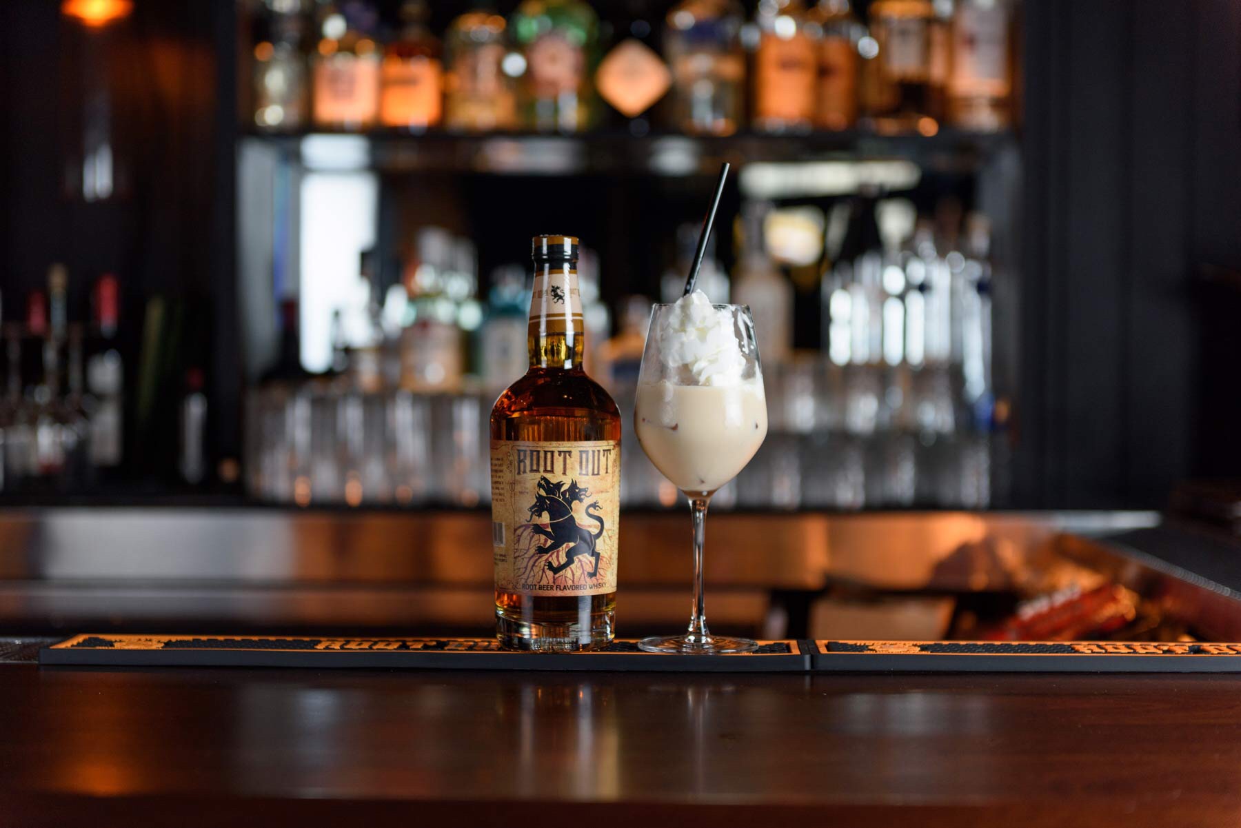 Root Out Whisky Float for the Holidays